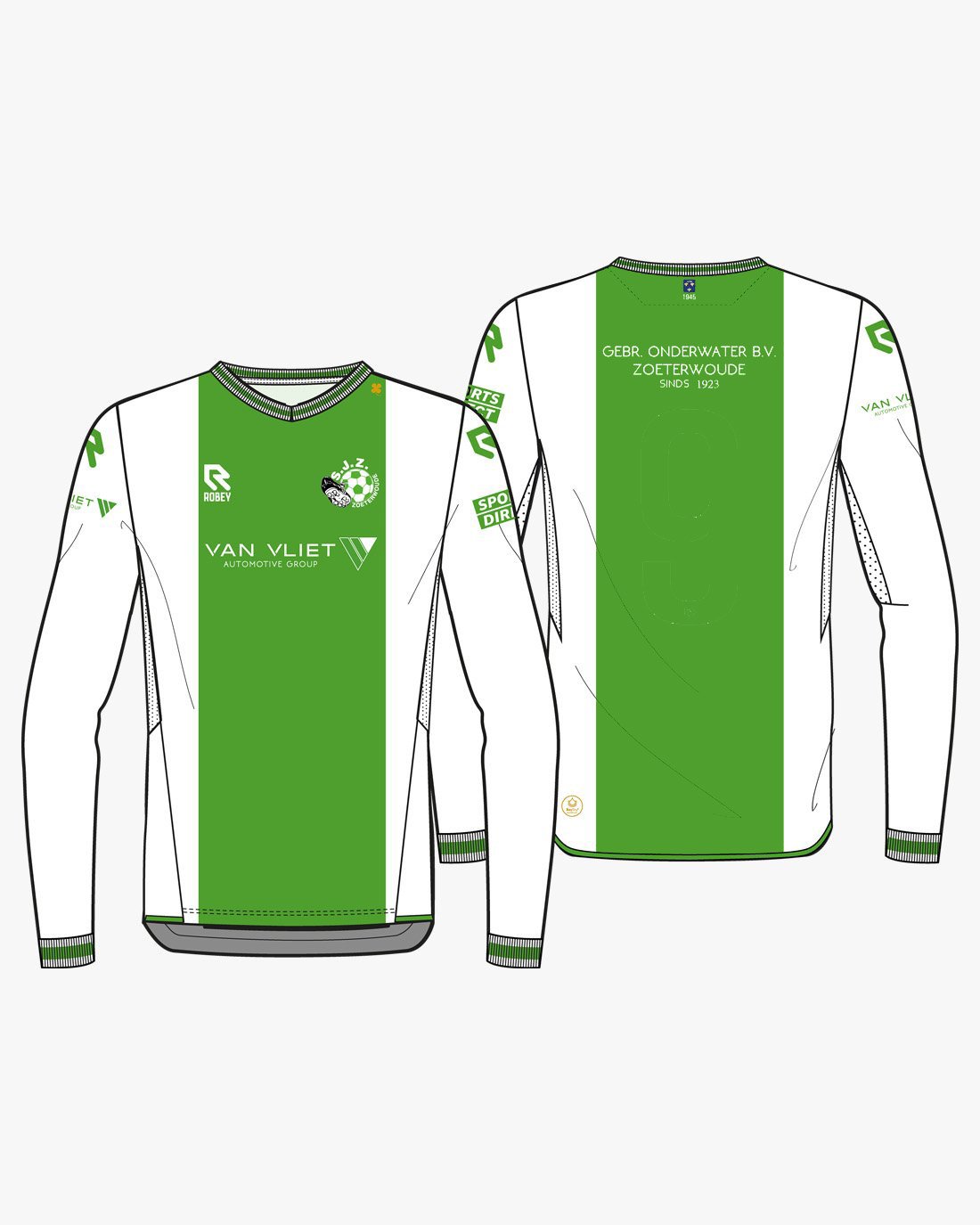 SJZ Home Shirt LS 26/27 (v. Vliet)